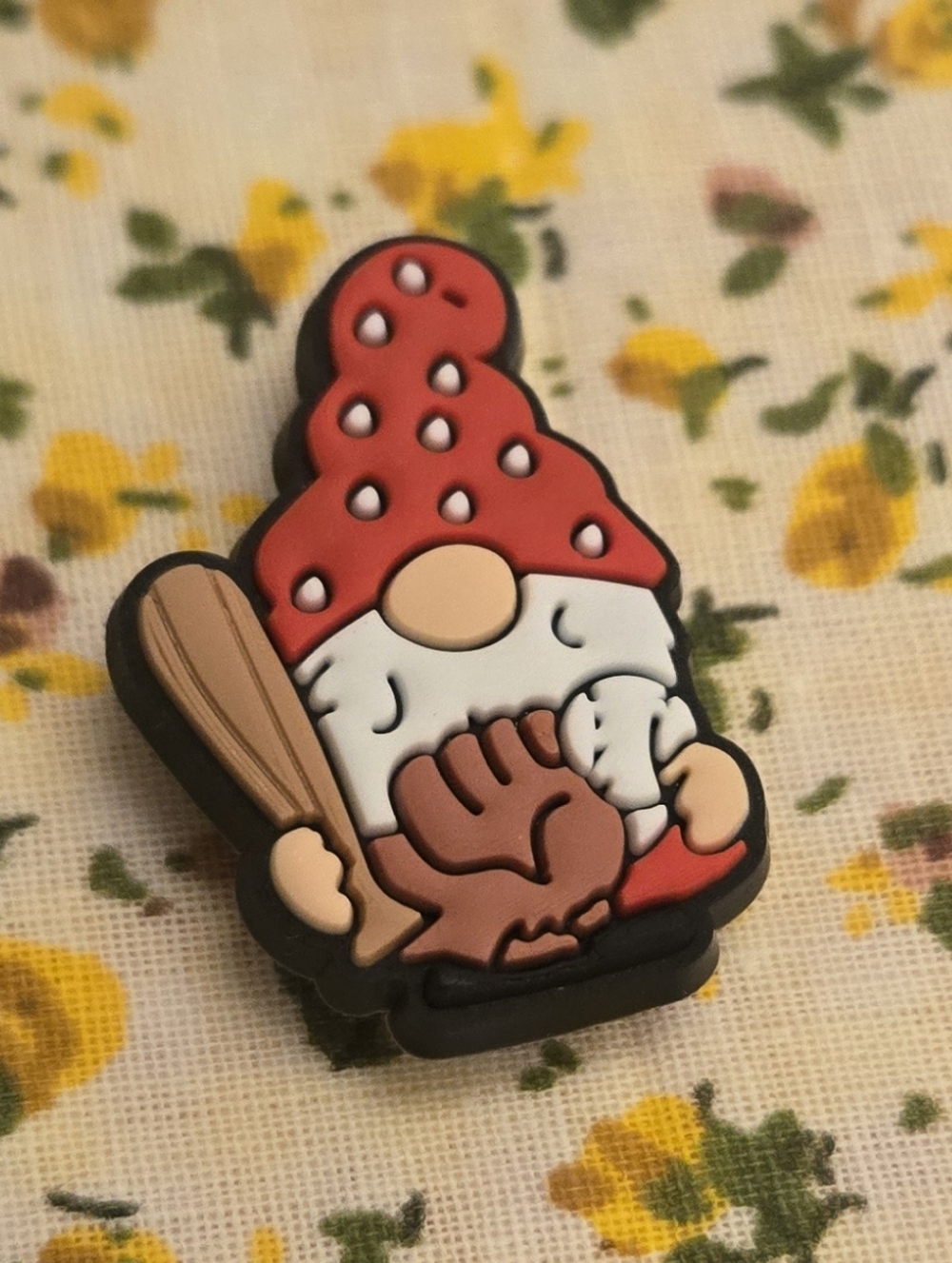 3/$10 Baseball Gnome Croc Charm Jibbitz